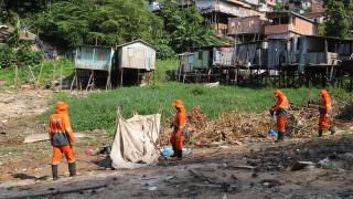 Prefeitura realiza limpeza na comunidade Meu Bem, Meu Mal