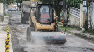 ‘Asfalta Manaus’ contempla vias nos bairros Japiim e Japiinlândia
