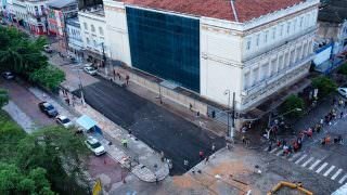 Prefeitura libera avenida 7 de Setembro, no Centro de Manaus