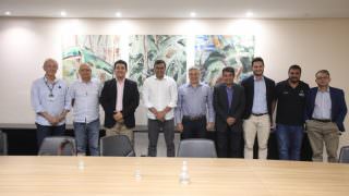 Gás: Wilson Lima recebe representantes da empresa Eneva