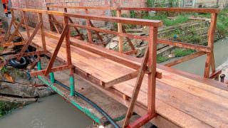 Prefeitura conclui construção de ponte no Parque São Pedro