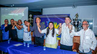 Apresentação do elenco azulino é marcada por esperança