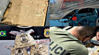 Quatro homens são presos com 21 quilos de drogas em Tabatinga
