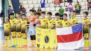 Craques do Futuro levantam taça de campeão no Sub-11 de futsal