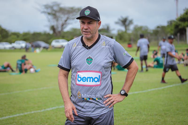 Jogadores do Nacional voltaram aos treinos em Manaus 