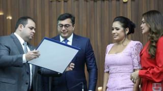 Governador Wilson Lima recebe título de cidadão amazonense na Aleam