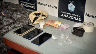 Em Manacapuru, quatro homens são presos por tráfico de drogas