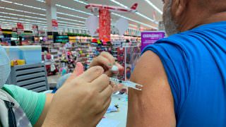 Mais de 1,3 mil pessoas já se vacinaram contra a Covid-19