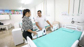 Wilson Lima entrega novos leitos clínicos no HPSC Zona Sul