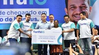 ‘Tarifa 10’ da prefeitura e Águas de Manaus vai contemplar famílias