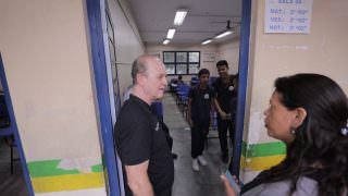 SSP-AM visita escolas em fortalecimento ao dia D de Cultura de paz