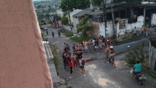 Homem é morto a tiros e atropelado na Zona Norte de Manaus