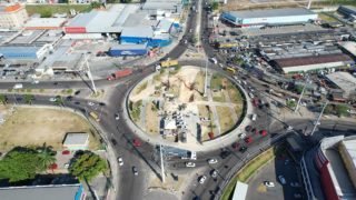 Viaduto ‘Rei Pelé’ recebe primeira estaca de sustentação
