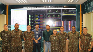 Exército visita Prefeitura de Manaus para conhecer o datacenter municipal