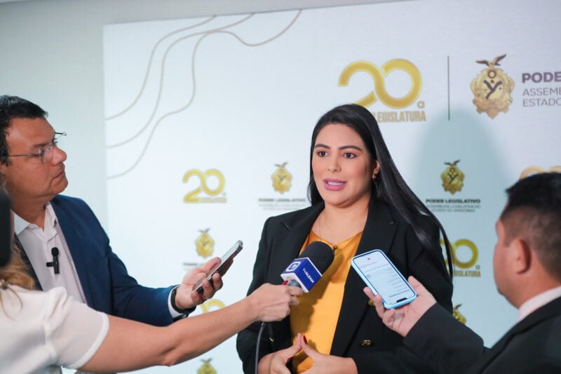 Mayra Dias, deputada estadual pelo Avante (Foto: Tadeu Rocha) Amazonas: Lei da Educação Financeira ganha apoio da população