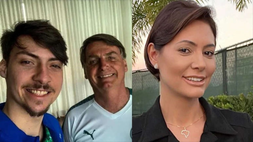 Filho de Bolsonaro quebra o silêncio sobre suposta briga e agressão à Michelle