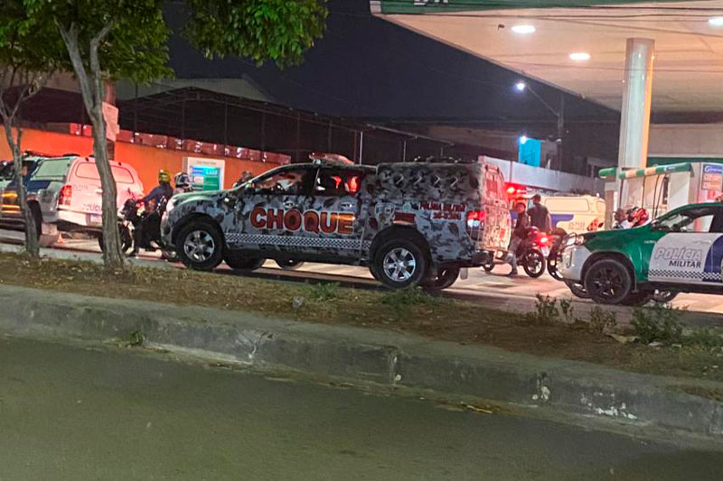 Em Manaus, mototaxista é assassinado em posto de combustíveis