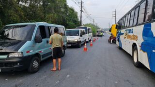 Prefeitura apreende veículos por transporte irregular no Distrito Industrial