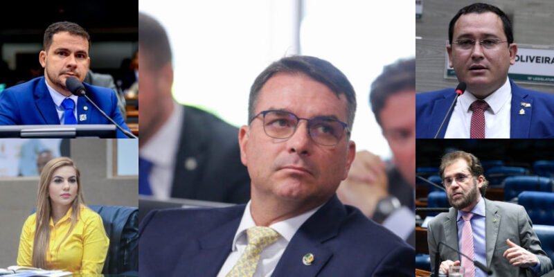 Senador Flávio Bolsonaro (PL) fez duras críticas à ZFM (Foto: Divulgação) Bolsonaristas do AM silenciam em crítica de Flávio Bolsonaro contra ZFM