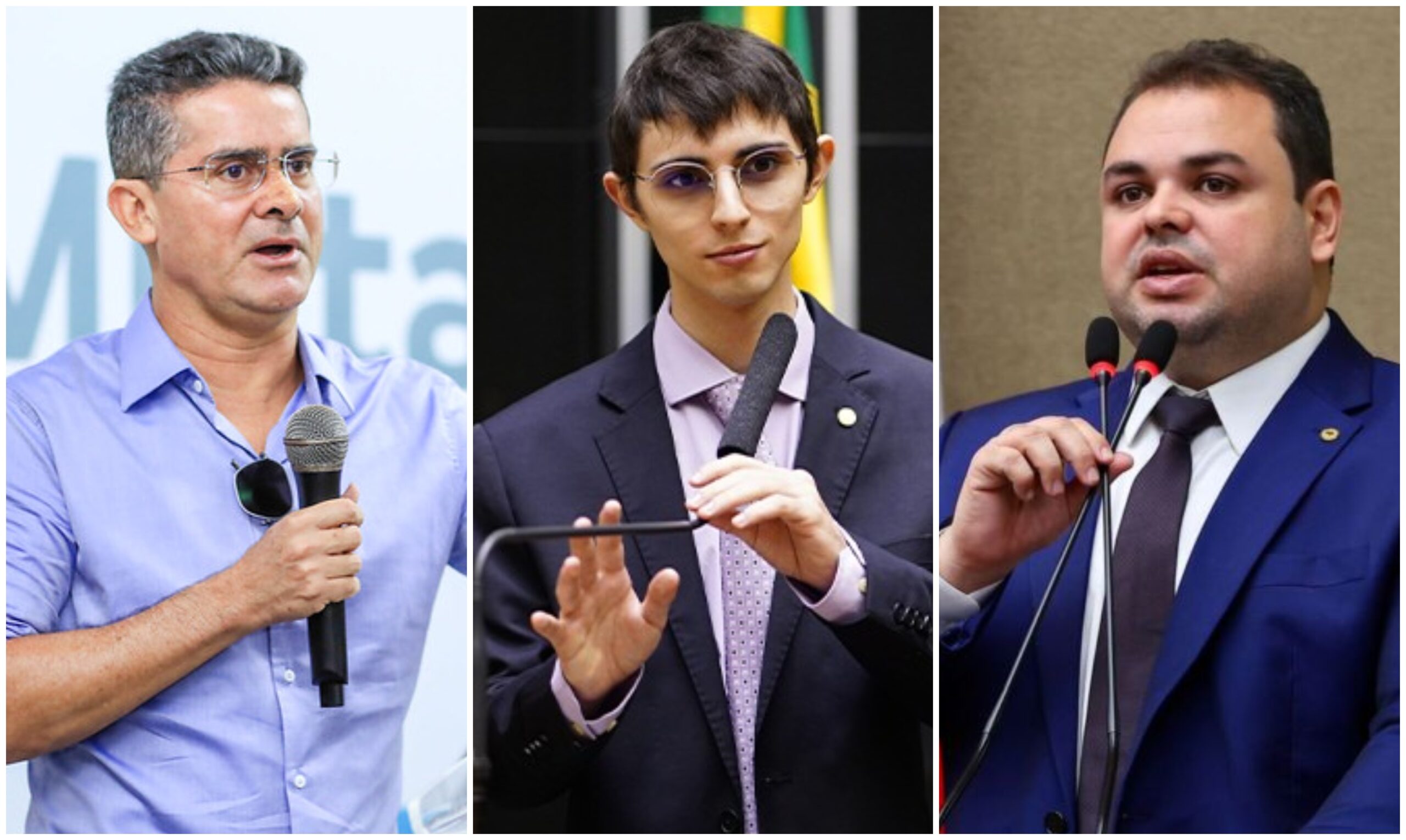 David Almeida, Amom Mandel e Roberto Cidade no topo de pesquisa eleitoral