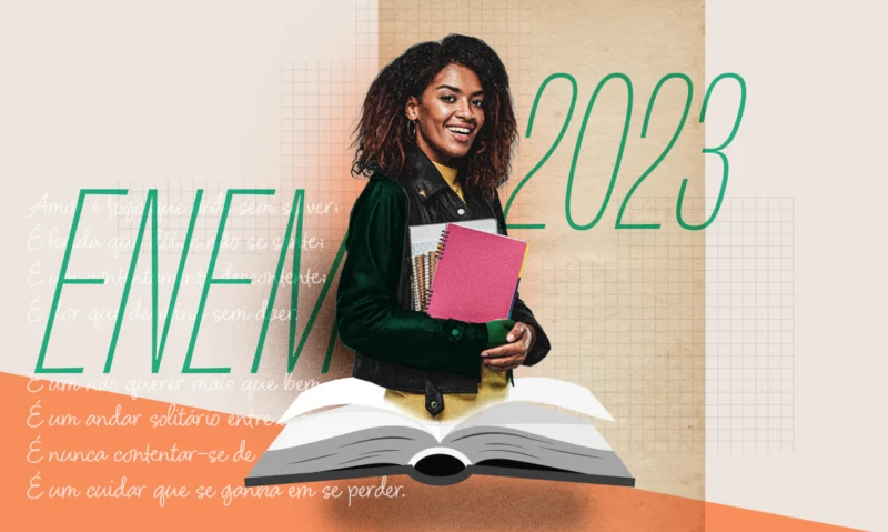 Enem 2023 (Foto: Agência Brasil) Redação do Enem 2023 aborda mulheres e invisibilidade do trabalho de cuidar