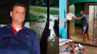 Em Carauari, prefeito prioriza festas e moradores vivem sob abandono nas inundações