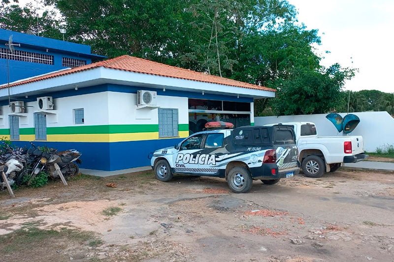 Fachada do DIP de Manicoré (Foto: Divulgação) Em Manicoré, homem é preso por violência doméstica