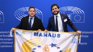 Manaus recebe prêmio de ‘Cidade Sul-Americana do Desporto’ de 2024, em Bruxelas (BEL