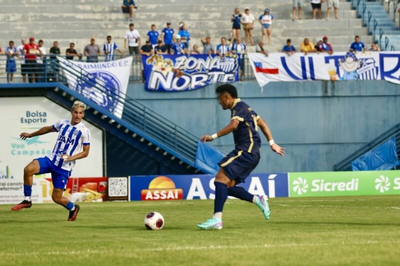 Duelo ficou no empate em 0 a 0 (Foto: Roger Matos/Agência Breves de Comunicação, Marketing e Eventos) Nacional estreia com empate contra o São Raimundo no Barezão