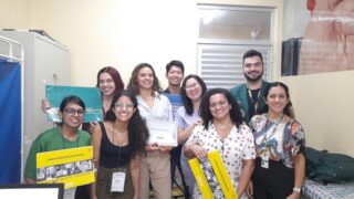 Alunos de curso internacional visitam UBS para conhecer ações de controle da tuberculose em Manaus