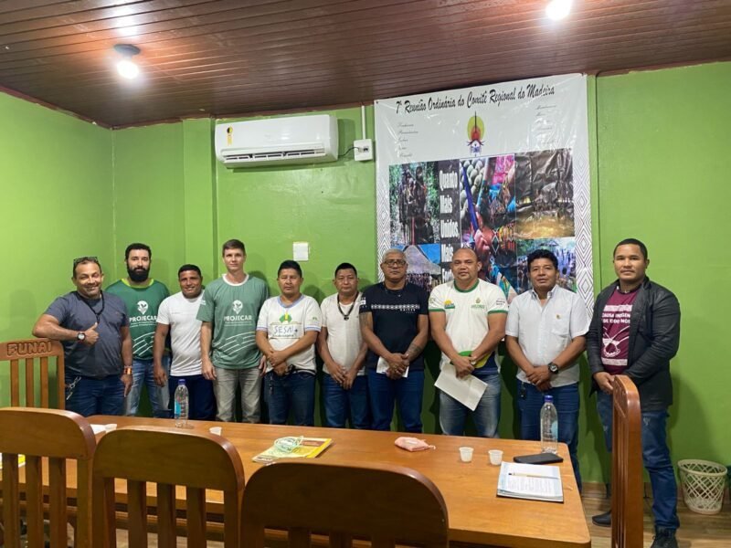 Cadastramento de produtores rurais indígenas (Foto: Divulgação/Idam) Em Humaitá, Idam inicia cadastramento de produtores rurais indígenas no PAA