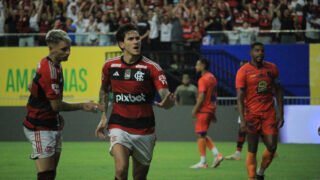 Em Manaus, Flamengo goleia o Audax na estreia do Carioca
