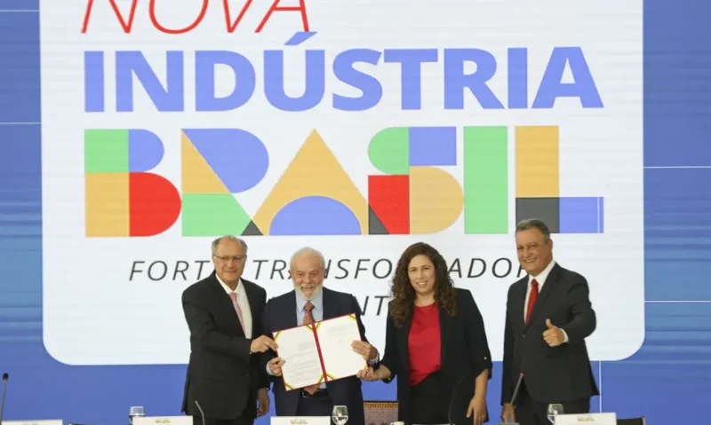 Lançamento do Programa Nova Indústria Brasil (Foto: Marcelo Camargo) Entenda o programa Nova Indústria Brasil
