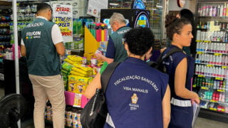 Fiscalização encontra irregularidades em supermercado da Zona Norte