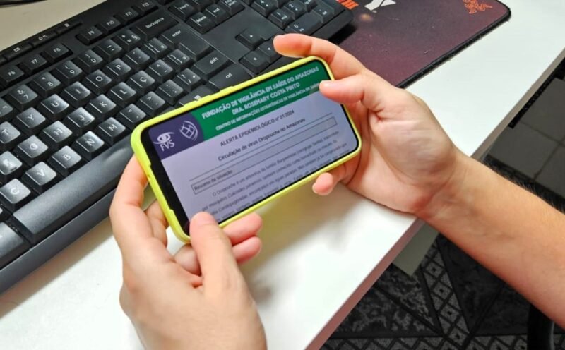 Alerta epidemiológico FVS-RCP (Foto: Girlene Medeiros/FVS-RCP) FVS-RCP faz alerta após registro de 199 casos de febre oropouche no Amazonas