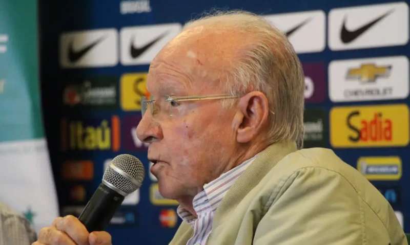 Zagallo (Foto: Divulgação/CBF) Governo decreta luto oficial de três dias pelo falecimento de Zagallo