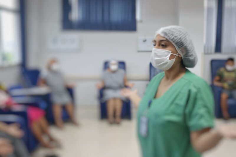 O projeto ‘Re-esperar’ é voltado para pacientes em sala de espera para procedimentos cirúrgicos (Foto: Divulgação/CHZN) Hospital Delphina realiza acolhimento psicológico a pacientes atendidos na unidade