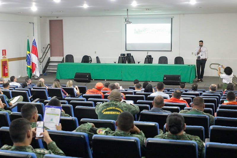 Workshop Anual de Avaliação da Operação Tamoiotatá (Foto: Mauro Neto/Secom) Órgãos estaduais e federais discutem novas ações contra desmatamento e queimadas