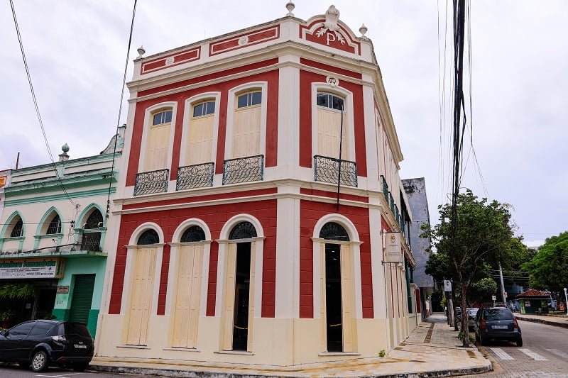 Biblioteca Municipal João Bosco Pantoja Evangelista (Foto: Divulgação/Manauscult) Prefeitura comemora os 57 anos da Biblioteca Municipal João Bosco Pantoja Evangelista