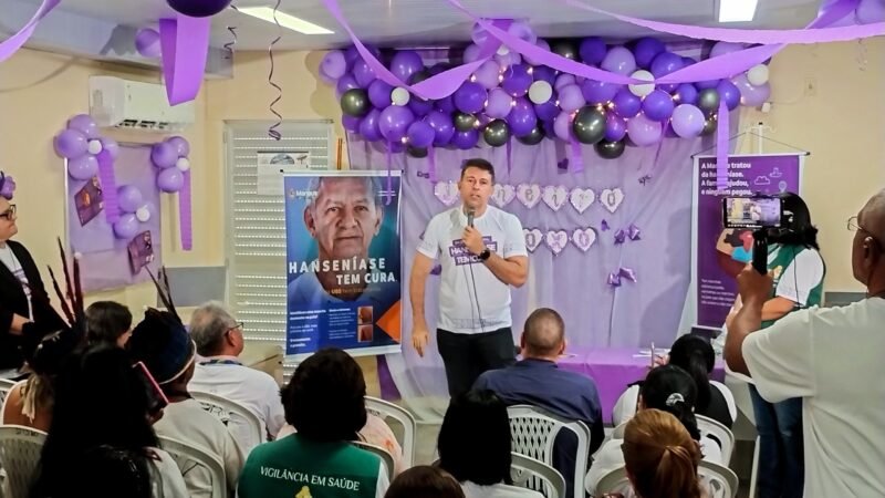 a abertura oficial da campanha “Janeiro Roxo” (Foto: Divulgação/Semsa) Prefeitura de Manaus realiza abertura do ‘Janeiro Roxo’