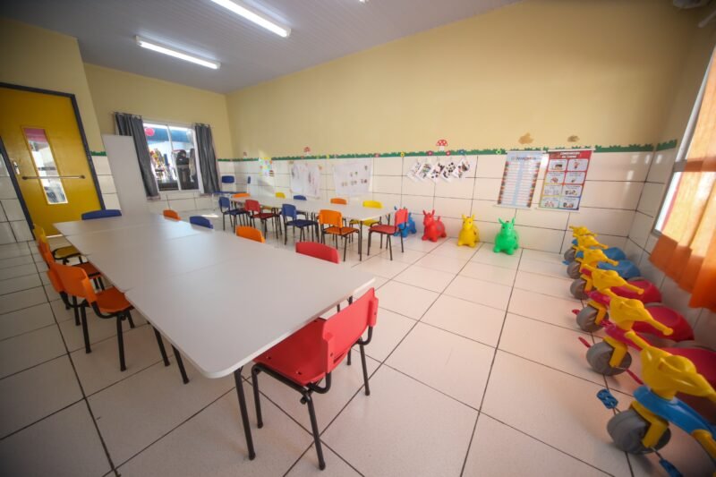 Creche municipal (Foto: Divulgação Arquivo/Semcom) Prefeitura divulga resultado das inscrições para as creches municipais