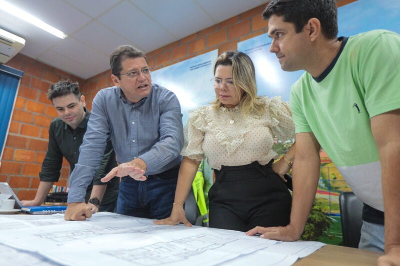 UGPE apresenta projeto do novo Hospital Geral de Nhamundá à Prefeitura do município