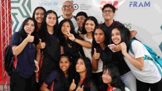 Alunos da escola estadual Gilberto Mestrinho participam de projeto inédito da Unicef