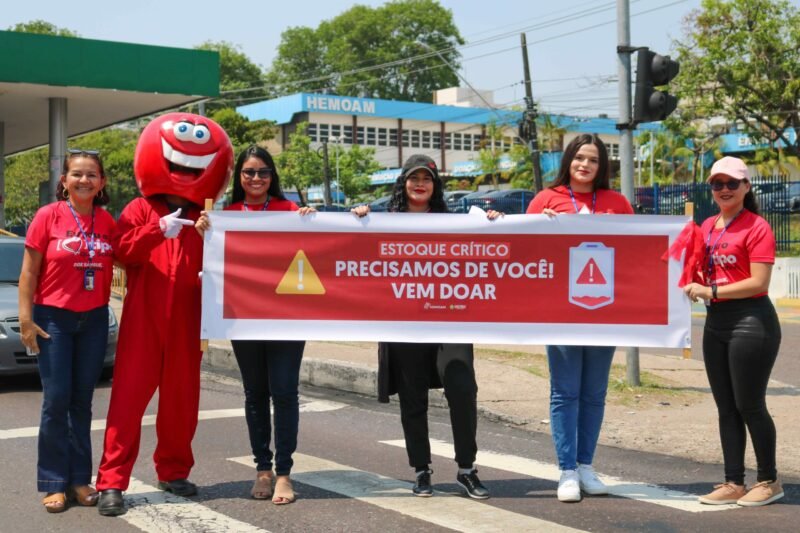Hemoam lança estratégia de doação de sangue pré-carnaval