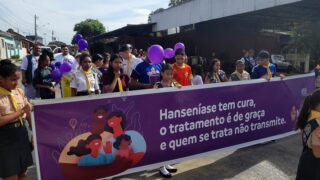 Janeiro Roxo: prefeitura encerra combate à hanseníase, com caminhada na Zona Leste