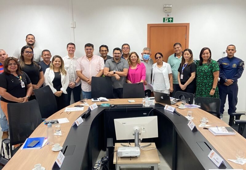 reunião de alinhamento dos detalhes do evento que reconhece a capital amazonense como “Cidade Sul-Americana do Desporto” (Foto: Divulgação/CCC) Prefeitura alinha detalhes do evento ‘Manaus Cidade Sul-Americana do Desporto’