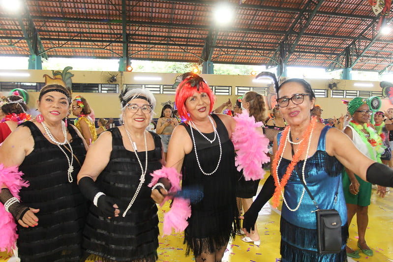 Prefeitura de Manaus reúne mais de 500 pessoas em edição do CarnaIdoso