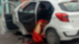Dupla é morta a tiros dentro de carro de aplicativo em Manaus