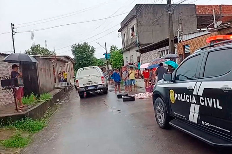 Homem é morto com facada no coração durante discussão em Manaus