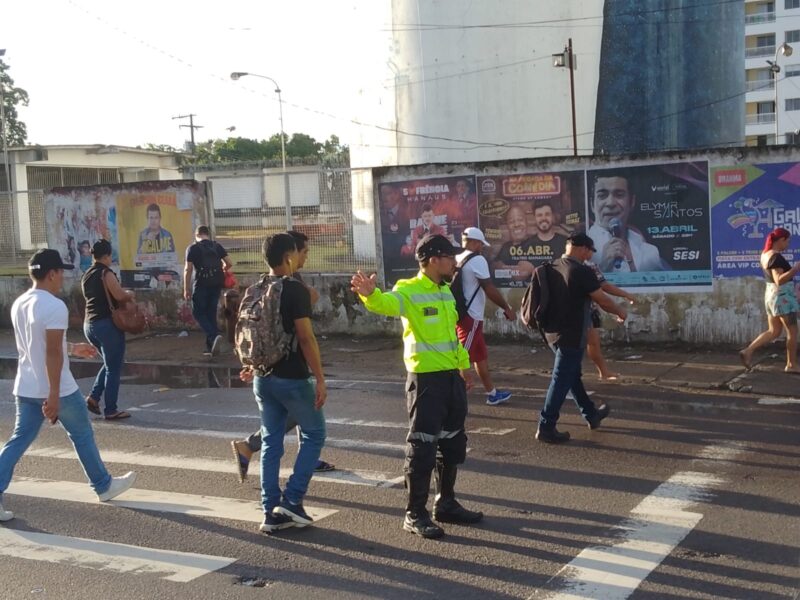 Ações da Prefeitura auxiliam na redução de atropelamentos em Manaus